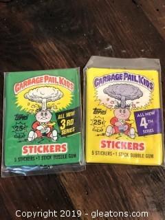 Garbage Pail Kids Collectible Sticker Packs