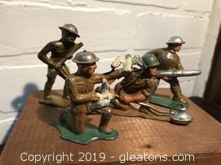 Manoil Barclay Vintage Lead Toy Soldiers