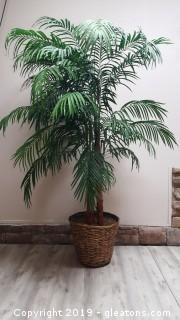 Large Silk Decorative Palm Tree
