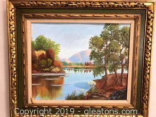 Framed Nature Canvas Print