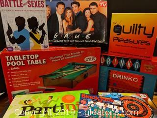 Box Lot "Adult Game Night" 
