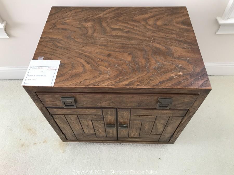 Night Stand, Woodbriar by Drexel Heritage Auction | Gleaton's